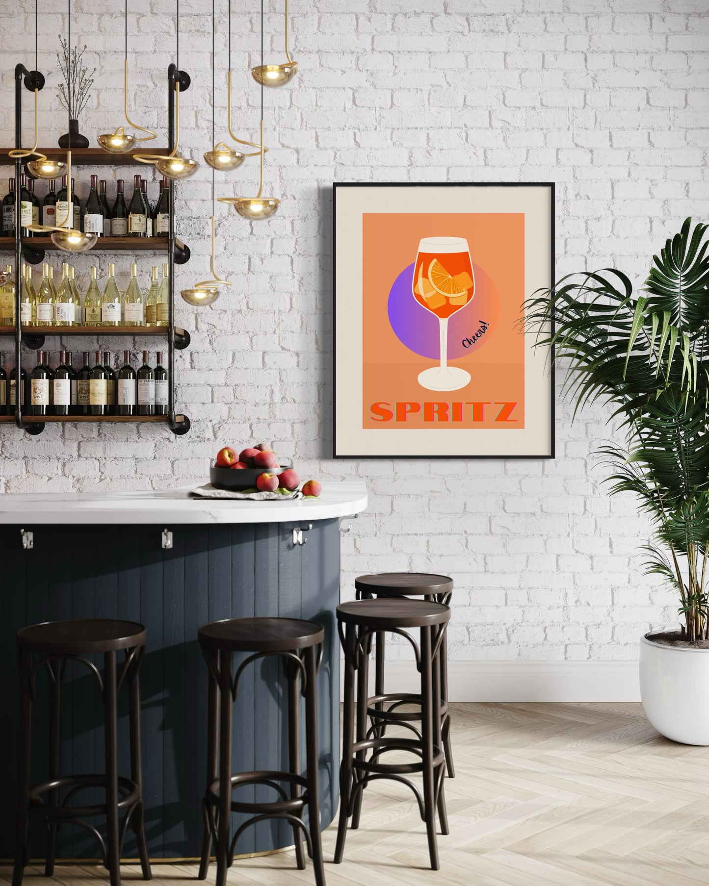 "Spritz" Digital Art Print