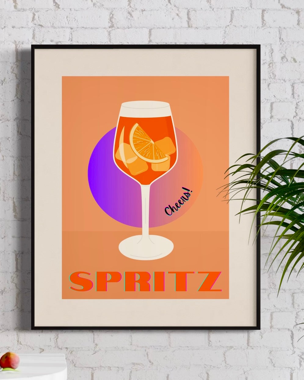 "Spritz" Digital Art Print